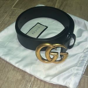 Iconic Gucci Leather Belt